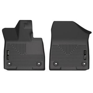 Toyota Sienna Floor Mats - Front - Husky Liners - WeatherBeater - Black - `21-`22